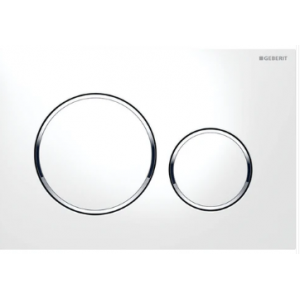 PLACCA BAMPI SIGMA 20 BIANCO/CROMATO/BIANCO