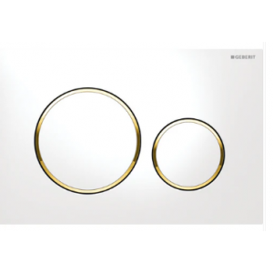 PLACCA BAMPI SIGMA 20 BIANCO/ORO/BIANCO
