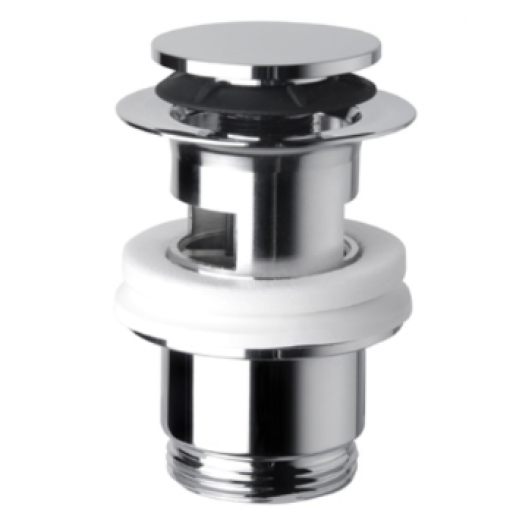 PILETTA TEA LAVABO/BIDET CLICKER IN OTTONE CROMATO