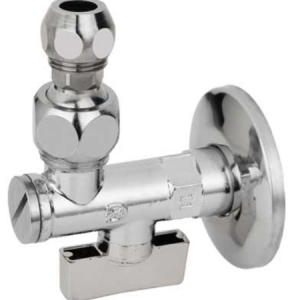 RUBINETTO BUGATTI SOTTOLAVABO A SFERA SERIE 875 MISURA 1/2"