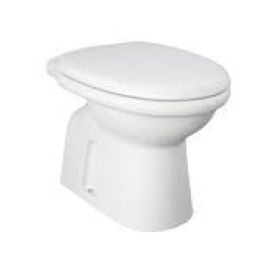 VASO A PAVIMENTO RAK KARLA CON SCARICO A MURO 51X36 CM