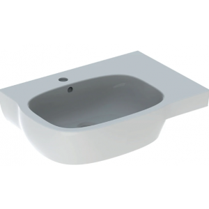 LAVABO GEBERIT CON RIPIANO D'APPOGGIO A DESTRA 65X18X46 CM